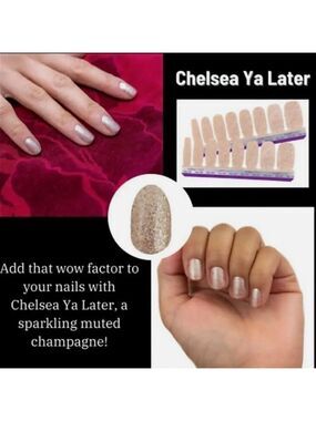 Color Street CHELSEA YA LATER COLOR STREET NAIL STRIPS